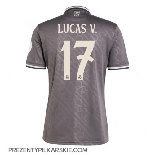 Stroje piłkarskie Real Madrid Lucas Vazquez #17 Koszulka Trzeciej 2024-25 Krótki Rękaw